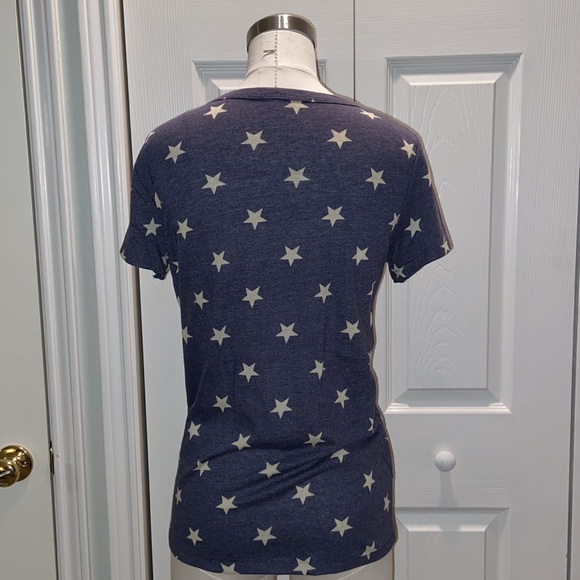 🎉HP🎉 Alternative Apparel Knit Stars Crew Neck Tee - Picture 4 of 6